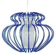 Lampy sufitowe - Candellux IMPERIA Lampa sufitowa wisząca mała Niebieski 1x60W E27 31-36592 - miniaturka - grafika 1