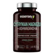 Układ nerwowy - Essensey Cytrynian Magnezu + Ashwagandha, 90 kapsułek - miniaturka - grafika 1