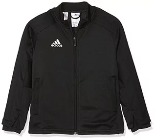 Kurtki i płaszcze dla dziewczynek - Adidas Unisex Kids Condivo 18 kurtka treningowa czarny/biały Size 164 CF3670 - grafika 1