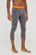 Spodnie sportowe męskie - Salewa legginsy funkcyjne Cristallo - miniaturka - grafika 1