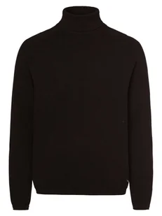 Jack & Jones - Sweter męski JJEHill, brązowy - Swetry męskie - miniaturka - grafika 1