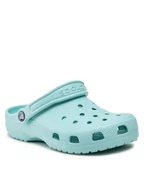 Klapki i japonki damskie - Crocs Klapki Classic 10001 Niebieski - miniaturka - grafika 1