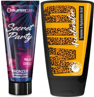 Supertan Secret Party + Wild Tan Wild Accelerator Gratis - Balsamy i kremy do opalania - miniaturka - grafika 1