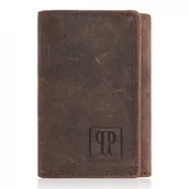 Etui na klucze - Uniwersalne Skórzane Etui Na Klucze Paolo Peruzzi T-49-Br - miniaturka - grafika 1