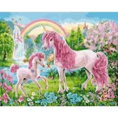 Kolorowanki, wyklejanki - Malowanie Po Numerach Jednorożce - miniaturka - grafika 1