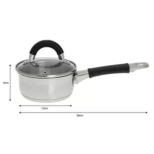 RONDEL Z POKRYWĄ 12cm KINGHOFF KH-1253 0,5L - Rondle - miniaturka - grafika 6