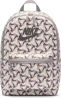 Plecaki - Nike Plecak Heritge Backpack-Accs Print Fa24, Sail/Platinum Violet/Taupe Grey, FZ7289-133, MISC, Sail/Platinum Violet/Taupe Grey, Einheitsgröße, Odzież sportowa - miniaturka - grafika 1