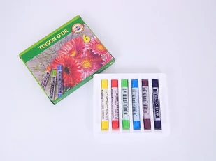 Koh-I-Noor pastele suche, Toison D'or, 6 kolorów - Kredki, ołówki, pastele i pisaki - miniaturka - grafika 2