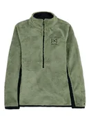 Bluzy damskie - Burton Bluza polarowa "[ak] Baker High Loft" w kolorze zielono-czarnym - miniaturka - grafika 1