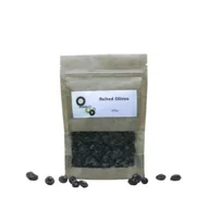 Warzywa w marynacie - Oliwki ciemne niedrylowane suszone i solone 200g - miniaturka - grafika 1
