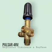 Akcesoria do myjek - Regulator ciśnienia z Bay-Pass Pulsar PA z wyjściem na manometr 1/4" 310bar(280bar) 40l/min 3/8"F - miniaturka - grafika 1