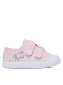 Buty dla dziewczynek - Peppa Pig Trampki CM-SS25-202PP Różowy - miniaturka - grafika 1