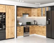 Meble kuchenne - Meble Kuchenne Zestaw Kuchnia Narożna Z Blatem Jola - miniaturka - grafika 1