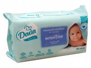 Chusteczki nawilżane - Chusteczki Dada Extra Soft Sensitive 80 szt. - miniaturka - grafika 1