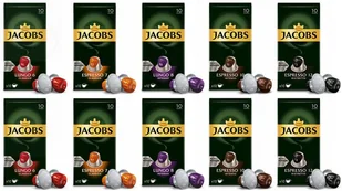 ﻿Kapsułki Jacobs NESPRESSO Zestaw 100szt - Kawa w kapsułkach i saszetkach - miniaturka - grafika 1