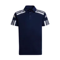Piłka nożna - Koszulka polo piłkarska dla dzieci Adidas Squadra 21 - miniaturka - grafika 1