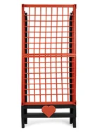 Szafki nocne - Love bedside table dark grey/orange 180x56x96cm 8000303313038 - miniaturka - grafika 1