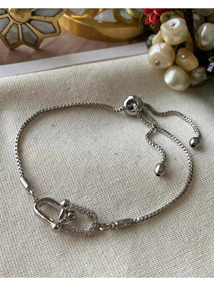 Luseera Pozłacana bransoletka z cyrkoniami