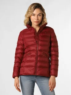 Tommy Hilfiger Damska kurtka pikowana Kobiety czerwony jednolity, S - Kurtki damskie - miniaturka - grafika 1