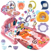 Maty edukacyjne - Mata Edukacyjna Dla Niemowląt Piankowa Interaktywna Edukacyjna Z Pianinkiem - miniaturka - grafika 1