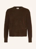 Swetry damskie - Pepe Jeans Sweter Cecil braun - miniaturka - grafika 1