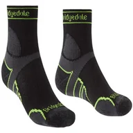 Skarpetki i podkolanówki sportowe - Bridgedale Skarpety Trail Run Lightweight T2 Merino Sport 3/4 Crew Black - miniaturka - grafika 1