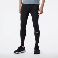 Spodnie sportowe męskie - Tighty New Balance MP21273BK  czarne - miniaturka - grafika 1