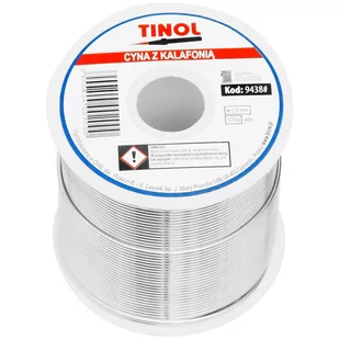 Tinol Cyna 1,50/1kg Sn60Pb40 - Akcesoria do lutowania - miniaturka - grafika 1