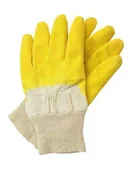 Rękawice robocze - Rękawice ROBOCZE PODGUMOWANE ZE ŚCIĄGACZEM 411, RGS, PP-022 - miniaturka - grafika 1