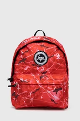 Hype plecak dziecięcy Red & Black Half Tone Fade TWLG-707 kolor czerwony  duży wzorzysty - Ceny i opinie na Skapiec.pl