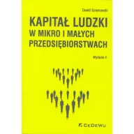 Zarządzanie - Kapitał ludzki w mikro i małych przedsiębiorstwach - dostępny od ręki, natychmiastowa wysyłka - miniaturka - grafika 1