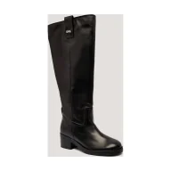 Kozaki damskie - Karl Lagerfeld Skórzane oficerki BROOKLYN - miniaturka - grafika 1