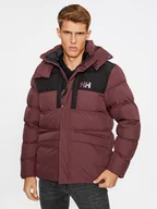 Kurtki męskie - Helly Hansen Kurtka zimowa Explorer Puffy Jacket 53994 Bordowy Regular Fit - miniaturka - grafika 1
