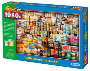 Gibson Games 1980s Shopping basket puzzle 1000 części - Puzzle - miniaturka - grafika 1