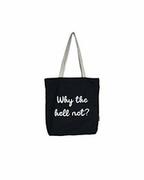 Torebki damskie - Econanos Hellobags2019 płócienna i plażowa torba na zakupy, 38 cm, czarna (NEGRO) - miniaturka - grafika 1