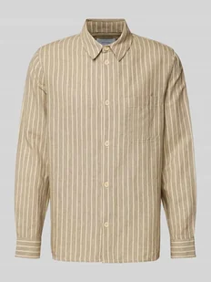 Koszula casualowa o kroju regular fit ze wzorem w paski model ‘Casual’ - Koszule męskie - miniaturka - grafika 1