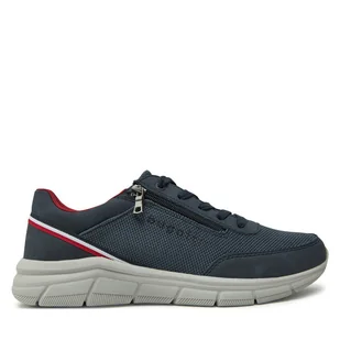 Sneakersy Bugatti 345-AFA14-5550 Granatowy - Sneakersy męskie - miniaturka - grafika 1