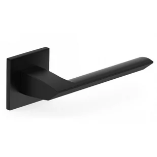 KLAMKA QUANTA KWADRATOWY SZYLD K, SZYLF FIT 6MM CZARNY - Klamki - miniaturka - grafika 1