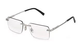 Okulary przeciwsłoneczne - Police Unisex SPLG34 okulary przeciwsłoneczne, czarne, 57, czarny, 57 - grafika 1