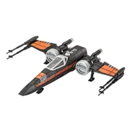 Figurki dla dzieci - Star Wars Model Kit 1/78 Poe's X-Wing Fighter 22 cm - miniaturka - grafika 1