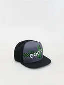 Czapki dla dzieci - Reserved - Czapka z daszkiem Minecraft - czarny - miniaturka - grafika 1