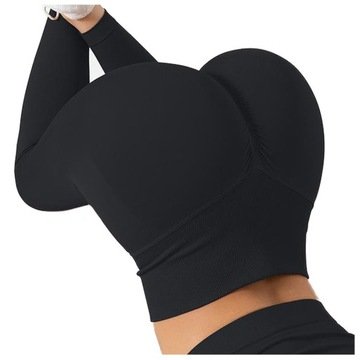 Legginsy sportowe Leginsy Push Up Modelujące z marszczeniem Wysoki Stan