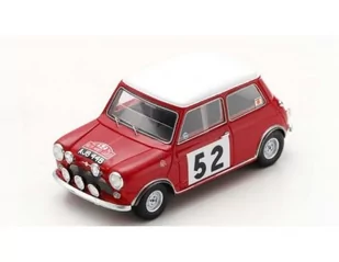 Spark Model Mini Cooper S #52 Winner Rallye Monte C 1:43 S1193 - Samochody i pojazdy dla dzieci - miniaturka - grafika 1