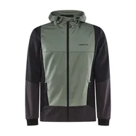 Kurtki męskie - Męska Kurtka CRAFT CORE BACKCOUNTRY HOOD JACKET M 1913681-992626 – Czarny - miniaturka - grafika 1
