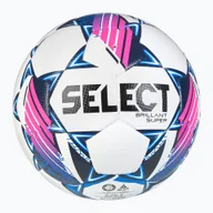 Piłka nożna - Piłka do piłki nożnej SELECT Brillant Super HS v24 white/blue rozmiar 5 WYSYŁKA W 24H 30 DNI NA ZWROT - miniaturka - grafika 1