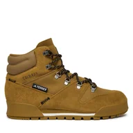 Buty trekkingowe męskie - Trekkingi adidas Terrex Snowpitch Cold.Rdy IH3664 Brązowy - miniaturka - grafika 1
