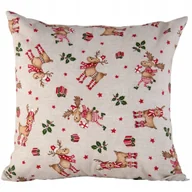 Poszewki na poduszki - Poszewka na Jasiek / poduszkę dekoracyjna do domu/ogrodu 45x45 na suwak WŚ1 - miniaturka - grafika 1