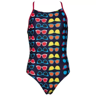 Sunglasses Jr One Piece [P] 116 (6-7) Navy - Stroje kąpielowe dla dziewczynek - miniaturka - grafika 1