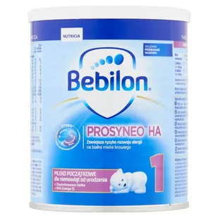 Bebilon Prosyneo HA 1 400 g - Mleko modyfikowane - miniaturka - grafika 1