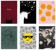 Zeszyty szkolne - Zeszyt A5 32 kartkowy kolorowa kratka margines 70g UV - miniaturka - grafika 1